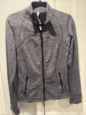 Lululemon Define Jacket Grey Zip-Up